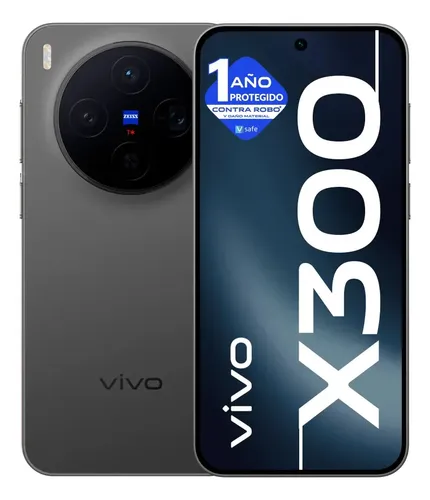Vivo X300 Negro 12GB+256GB Flagship Nuevo Desbloqueado Oficial