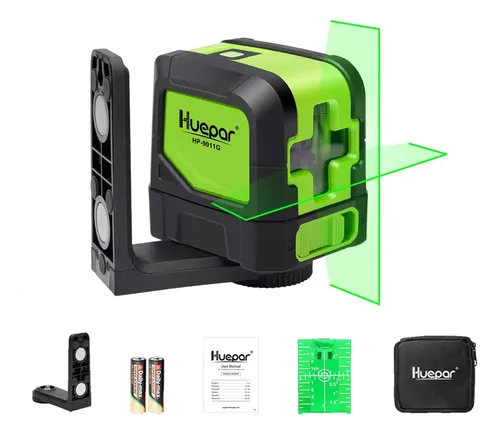 Nivel Láser Huepar Verde Autonivelante De Líneas Cruzadas
