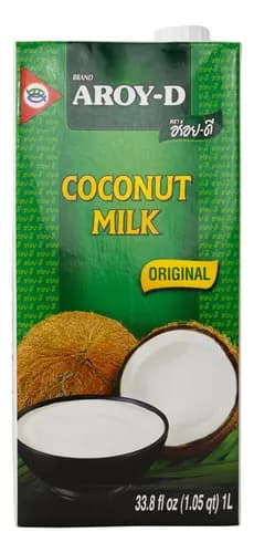 Leche De Coco Aroy-d Tetrapak 1 L (extracto Liquido De Coco)