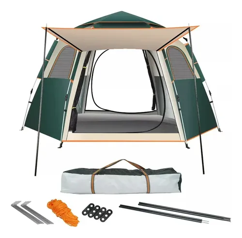 Tienda Casa Campaña Grandes Camping Acampar 240cm X 210 Cm X 135 Cm