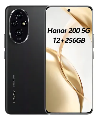 Honor 200 5g Dual Sim Phone 12 Gb Ram 256 Gb Rom Black Negro