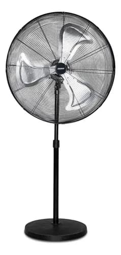 Ventilador Pedestal Industrial 30 Pulgadas De Pie Kingsman Cantidad de aspas 3 Estructura Negro Diámetro 76 cm Frecuencia 60 Hz Material de las aspas Aluminio Reforzado