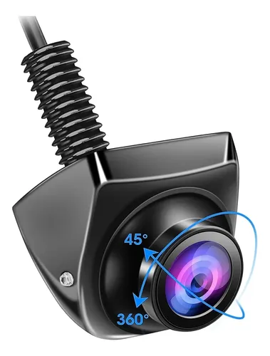 Cámara De Reversa Ahd 1080p Para Auto Visión Nocturna Impermeable Ajustable 360