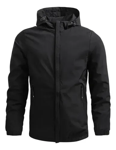 Chaqueta Fina A Prueba De Viento Casual Para Hombre Tactica