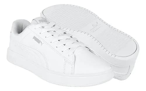 Tenis Dama Puma Rickie Court 39425104 Simipiel Blanco