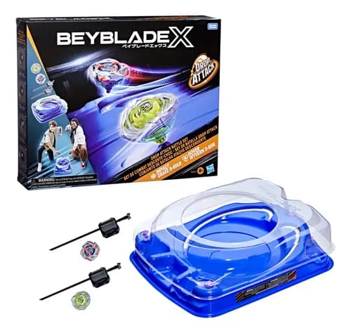 Trompo Beyblade Drop Attack Azul