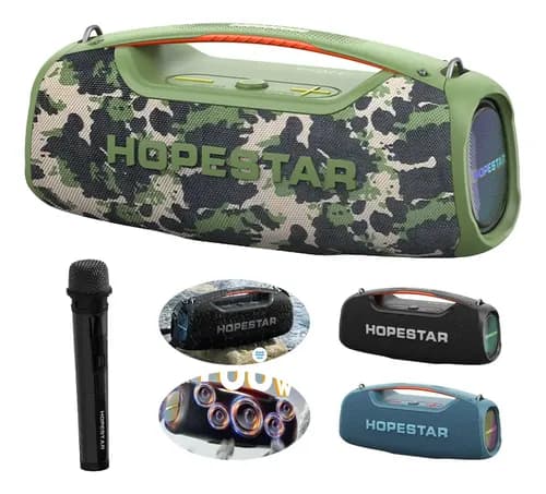 Hopestar A60 100w Party Bocina Bluetooth Regalo Microfonos