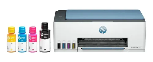 Impresora Multifuncional Hp Smart Tank 525, Tinta Continua, Color, Copia, Escaner (1f3w3a) Blanco