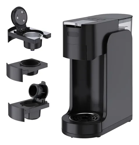 Cafetera MultiCápsulas 3 en 1 para Nespresso, Dolce Gusto y Café Molido