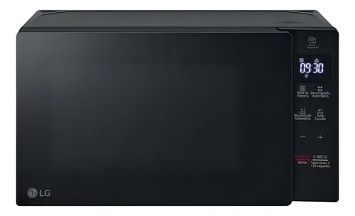 Horno De Microondas LG 0.7 Pies Cubicos Negro Ms2032gas