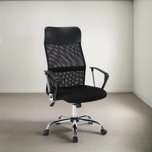 Silla De Escritorio Ejecutiva Styrka Mod Génova Ergonómica Negro