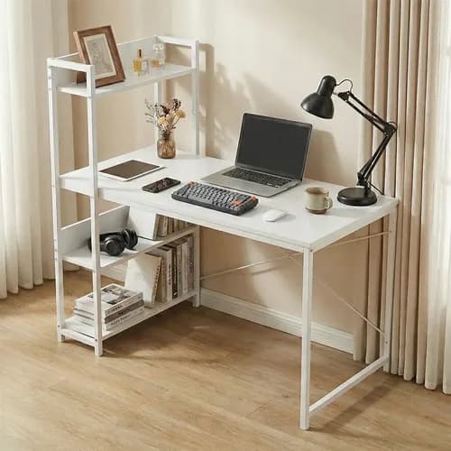 Escritorio Oficina Para Computadora Industrial Con Estante