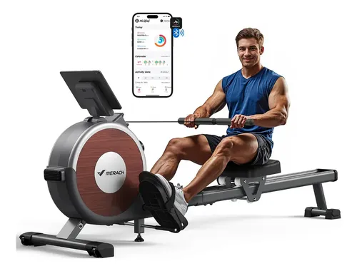 Máquina de Remo Merach Q1S Magnética con 16 Niveles para Uso Doméstico