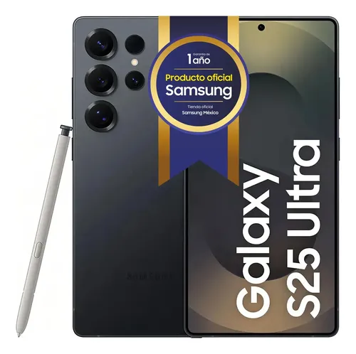 Celular Samsung Galaxy S25 Ultra Jet Black 1tb Negro Intenso Titanio