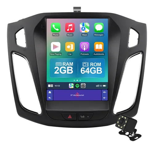 Estéreo Vertical Tesla 2+32g Para Ford Focus 2012-2017 Gps