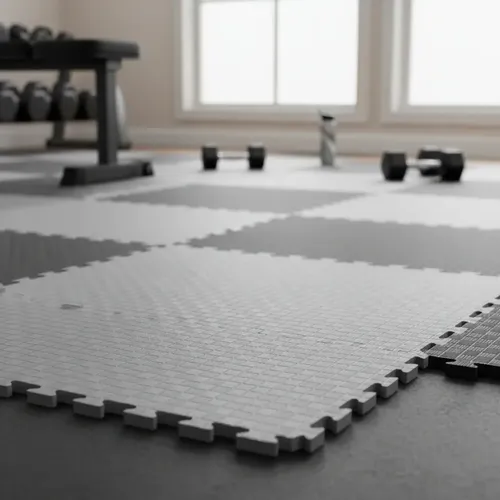 Piso Tatami Pack 5pz Gym Taekwondo Resistente 100x100x2.5cm