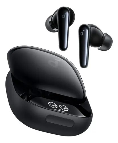 Audífonos soundcore Liberty 4 Pro, In Ear Inalámbricos, Cancelación de Ruido Adaptativa, Carga Rápida, Llamadas claras IA, Sonido de alta fidelidad, Color Negro