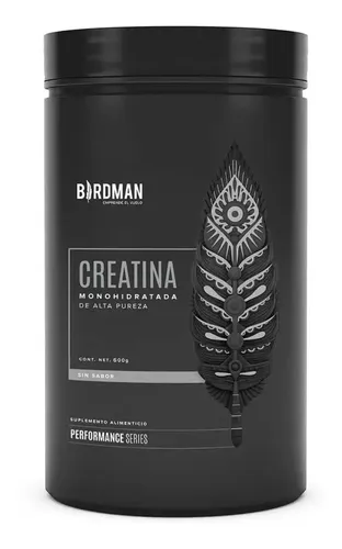 Suplemento En Polvo Birdman Performance Creatina Monohidratada En Lata De 600g