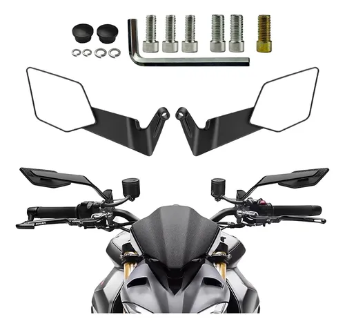 Alerón De Espejo Para Moto Retrovisor Modificado Universal