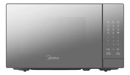 Horno De Microondas Midea 0.7 Pies Cúbicos Gourmet Negro