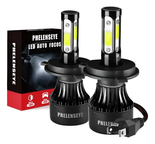 Kit De Faros Delanteros De 4 Lados 9007 H4 Led Rayo H13 9004