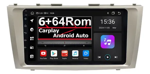 Estéreo Para Toyota Camry Con Carplay Android Auto Wifi Gps