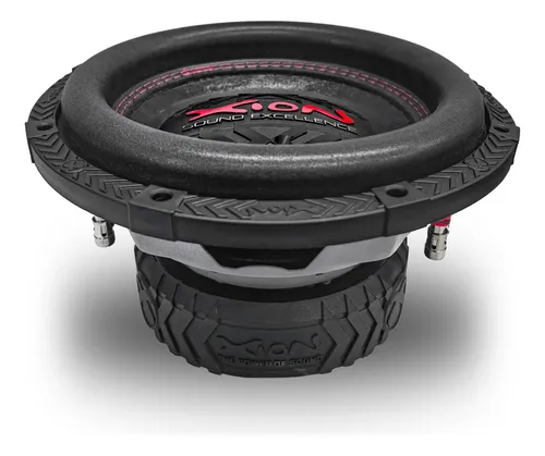 Xion Xs 12d4 Subwoofer 12 Pulgadas 4 Ohm 1000w Rms Por Pieza Color Gris Oscuro