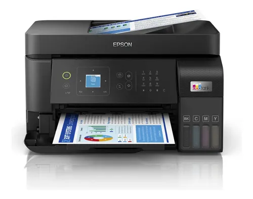 Epson Ecotank Impresora Multifuncional A Color L5590 Negro
