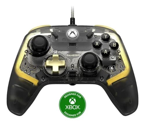 Gamesir Kaleid Flux Enhanced | Color Negro | Controlador Por Cable Con Efecto Hall, Xbox Series X/s Support