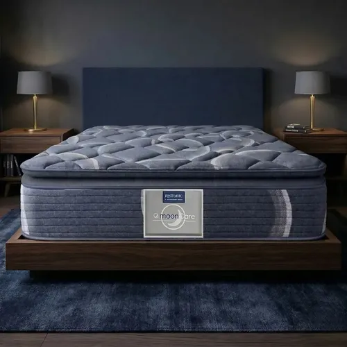 Colchón Matrimonial Restonic Zen Moon Care 135x190 | Alta Densidad | Ortopédico Semi Firme