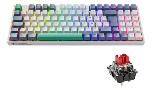 Teclado mecánico Español de América Latina MACHENIKE K500 B94 Rgb Hot Swap Brown Switch Teclado gamer Computadora Tecla Ergonomico teclado para pc