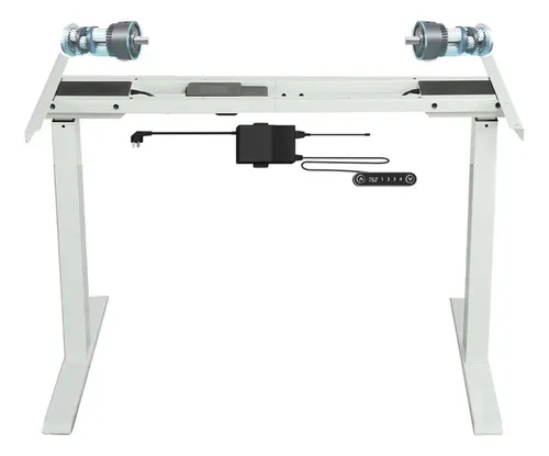 Estructura Escritorio Ajustable Altura Electrico Motor Doble