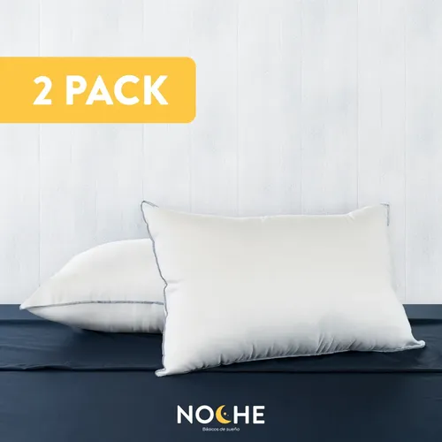 Paquete De Almohadas 100% Poliestér - Estandar Blanco