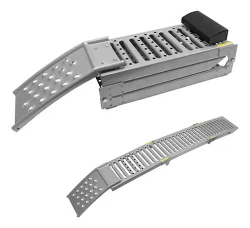 Rampa Plegable ShowPro Para Motocicleta/Cuatrimoto Antideslizante 1.9m Gris