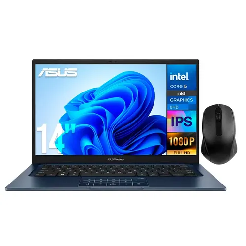 Laptop Asus Vivobook 14 Core I5 1334u 24gb 1tb Ssd 14 Mouse Azul