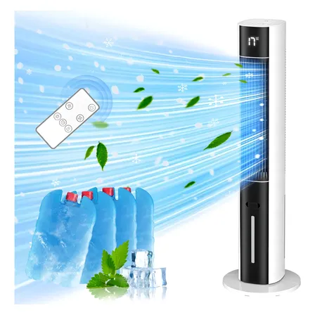 Enfriador De Aire Acondicionado Portátil 4 En 1 Ventilador Blanco