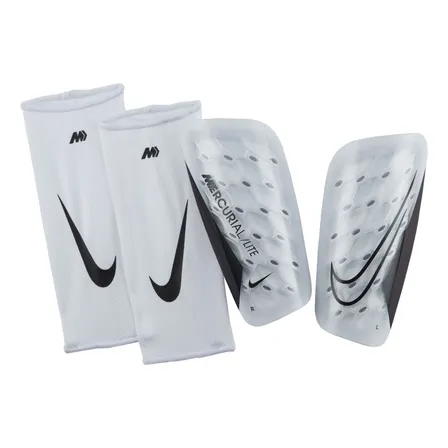 Espinilleras De Fútbol Nike Mercurial Lite Blanco Dn3611-100
