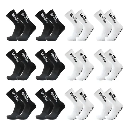 12par Calcetin Media Deportivos Fútbol Antideslizantes