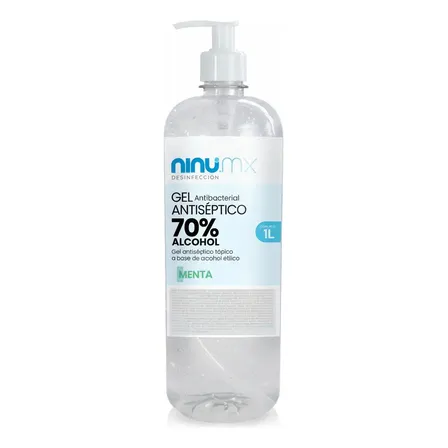 Gel Antibacterial Con Dosificador 1 Litro Con 70% Alcohol