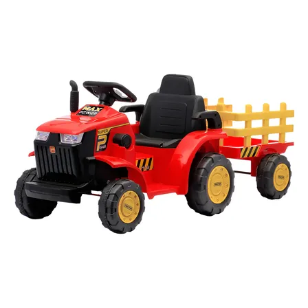 Carro Eléctrico Tractor Montable Infantil Control Remoto