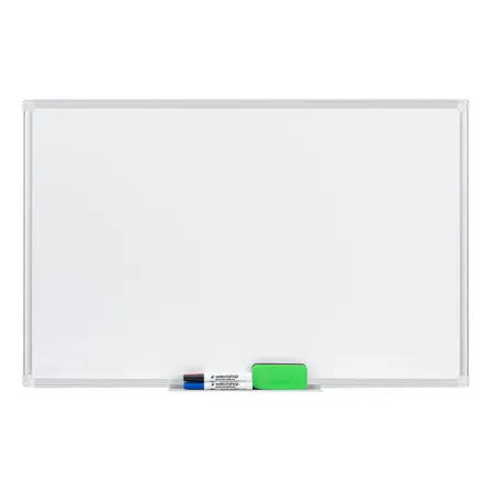 Pizarrón Blanco Magnético Pizarra 90x60cm Con 4 Marcadores