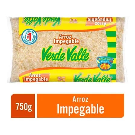 Arroz Verde Valle Impegable 750g