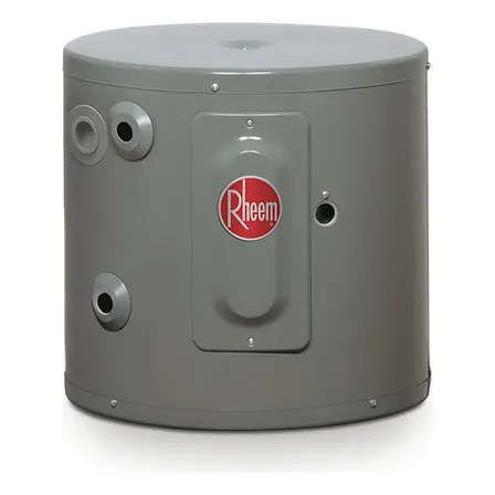 Calentador De Agua Depósito Eléctrico Rheem 23 Litros 2 Lavabos Gris