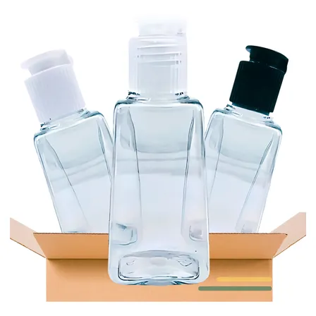 Envases Plasticos 30 Ml Piramidal Con Tapa Flip Top X 35 Pzs