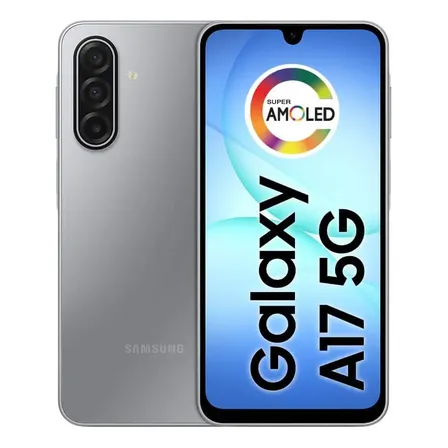 Teléfono Móvil Samsung Galaxy A17 5g Con Ia, 256 Gb, 8 Gb De Ram, Cámara De 50 Mp, Pantalla 6.7, Nfc, Ip54, Gris