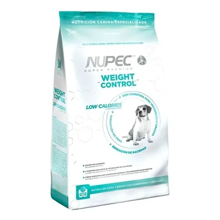 Alimento Nupec Nutrición Especializada Weight Control Para Perro Adulto Todos Los Tamaños Sabor Mix De 15 kg