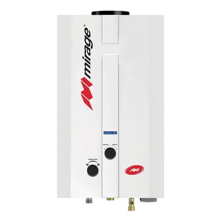 Boiler De Paso Mirage Flux 6 Litros Por Minuto P/gas Natural Color Blanco Tipo De Gas Gn