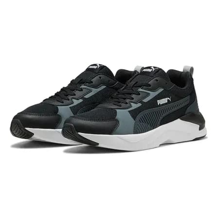 Tenis Puma X-ray 3 Lt 2290 Negro Con Gris Para Hombre