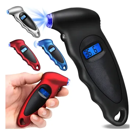 Medidor De Presión Llantas Calibrador Digital Para Auto Moto