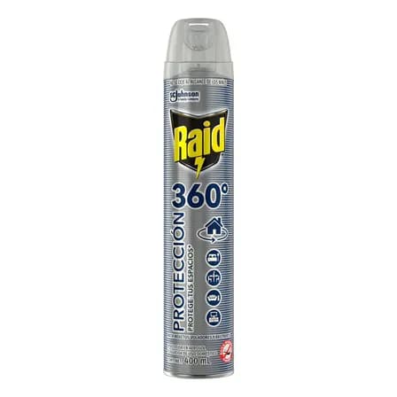Insecticida En Aerosol Voladores 360 400ml Raid